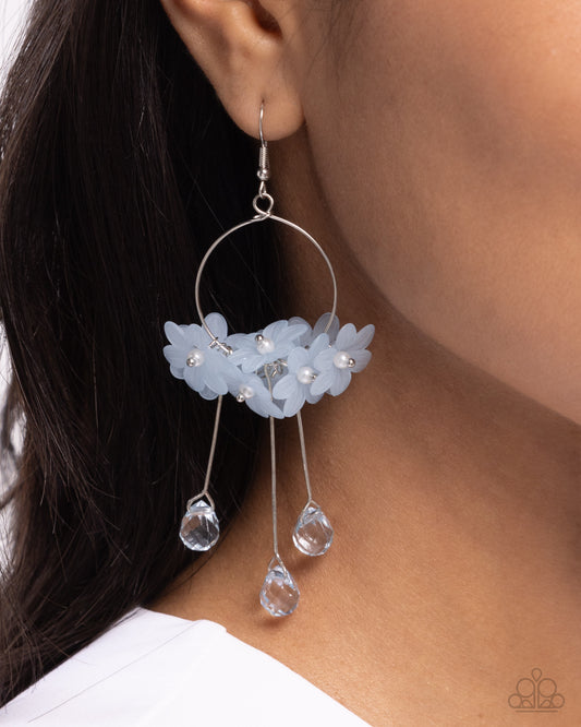 Whimsical Work - Blue earrings