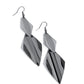 Skillfully Sheared - Black earrings