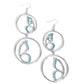 Admittedly Aerial - Blue earrings