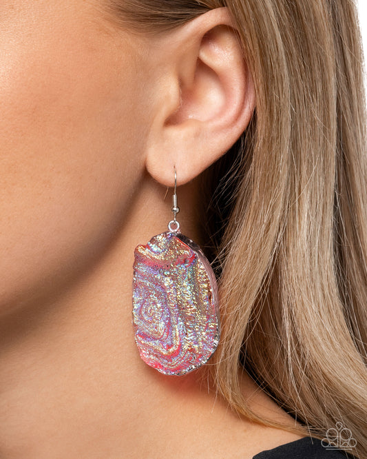 Artistic Avenue - Pink earrings