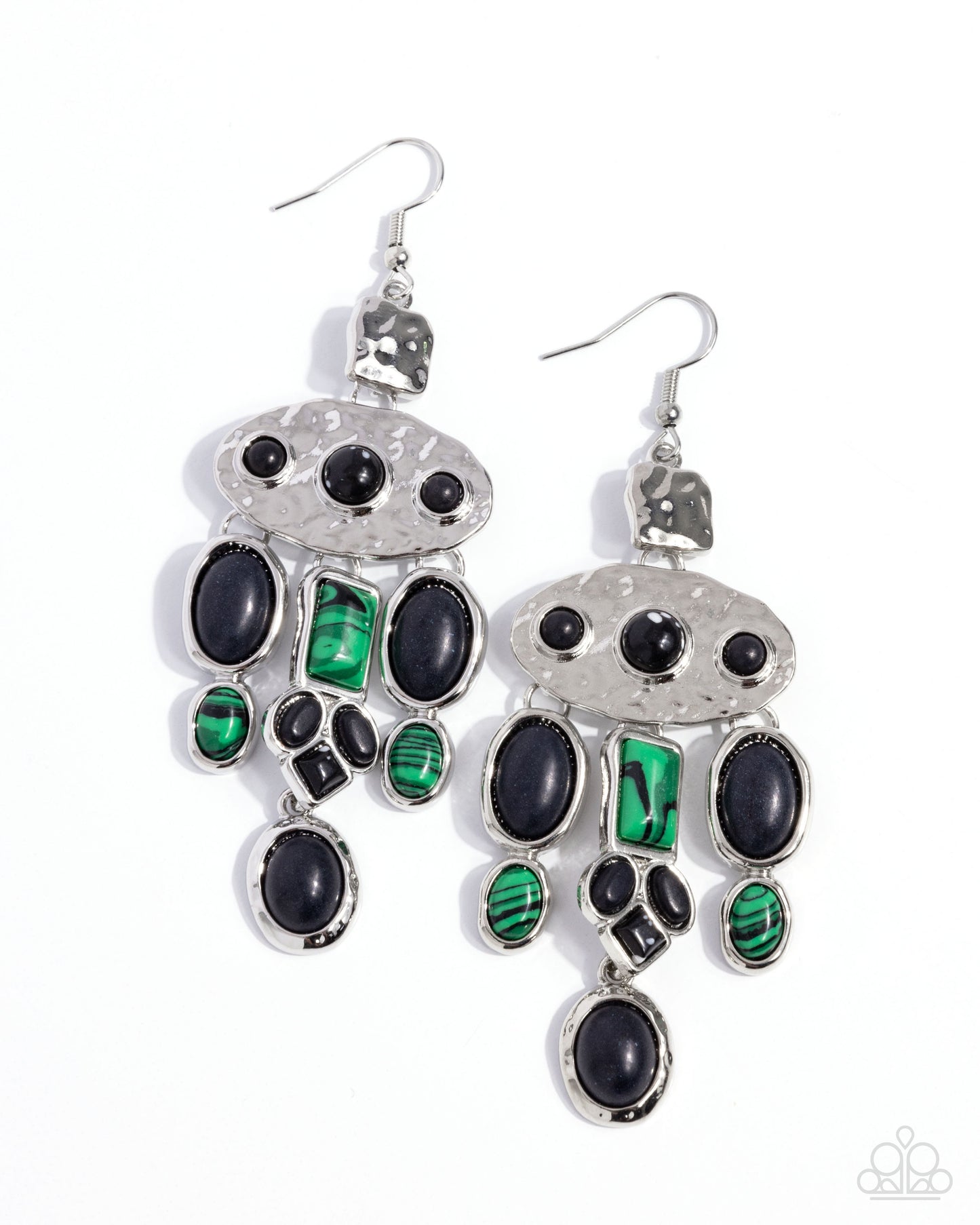 Inspired Interval - Black earrings