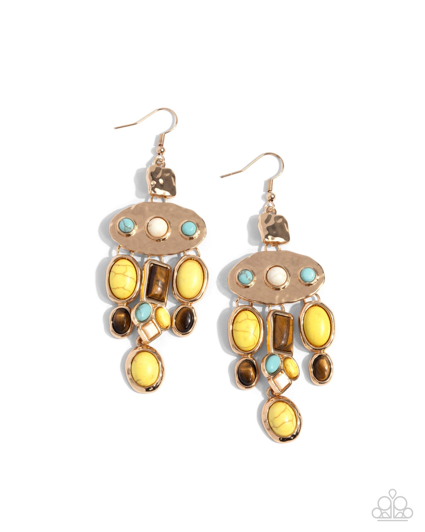 Inspired Interval - Yellow earrings