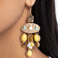 Inspired Interval - Yellow earrings