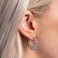 Winking Whimsy - White earrings