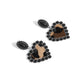 Whimsical Wrangler - Black earrings - limit 4 Per oder