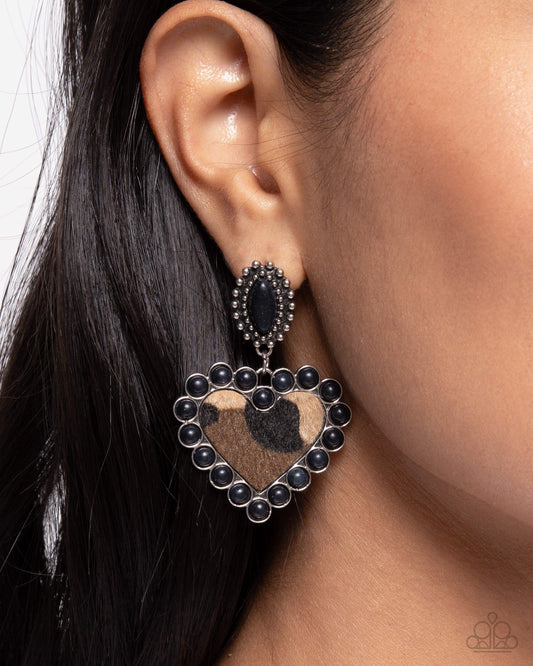 Whimsical Wrangler - Black earrings - limit 4 Per oder