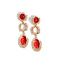 Emotional Elegance - Red earrings