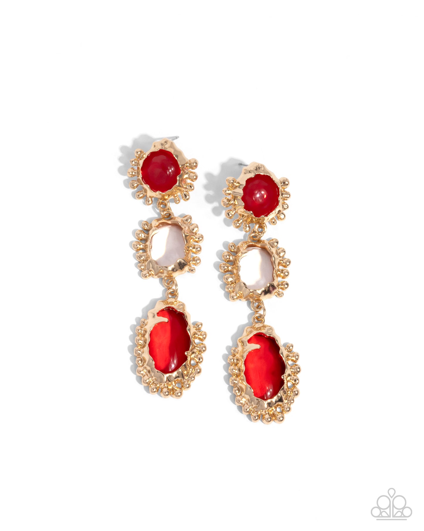 Emotional Elegance - Red earrings