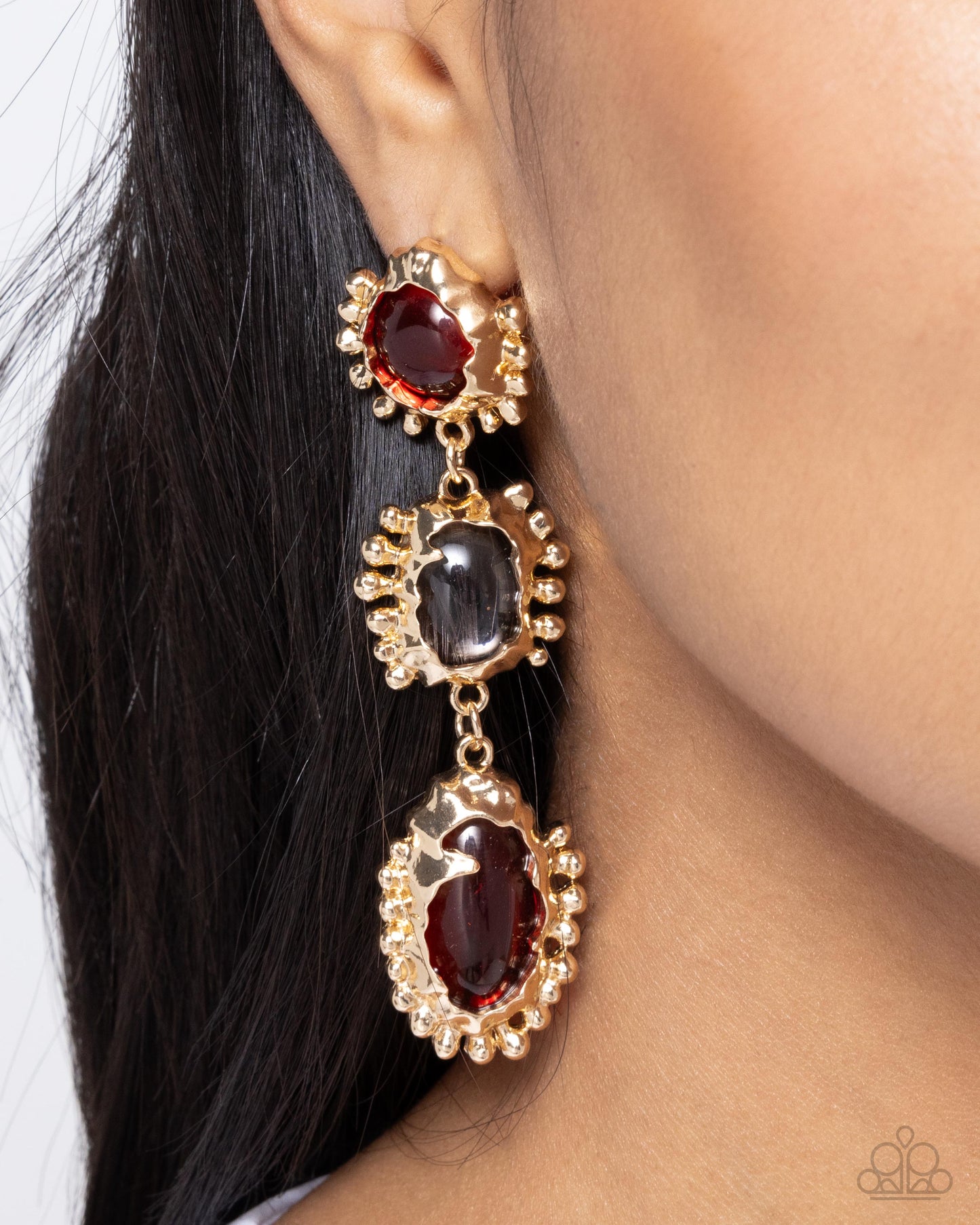 Emotional Elegance - Red earrings