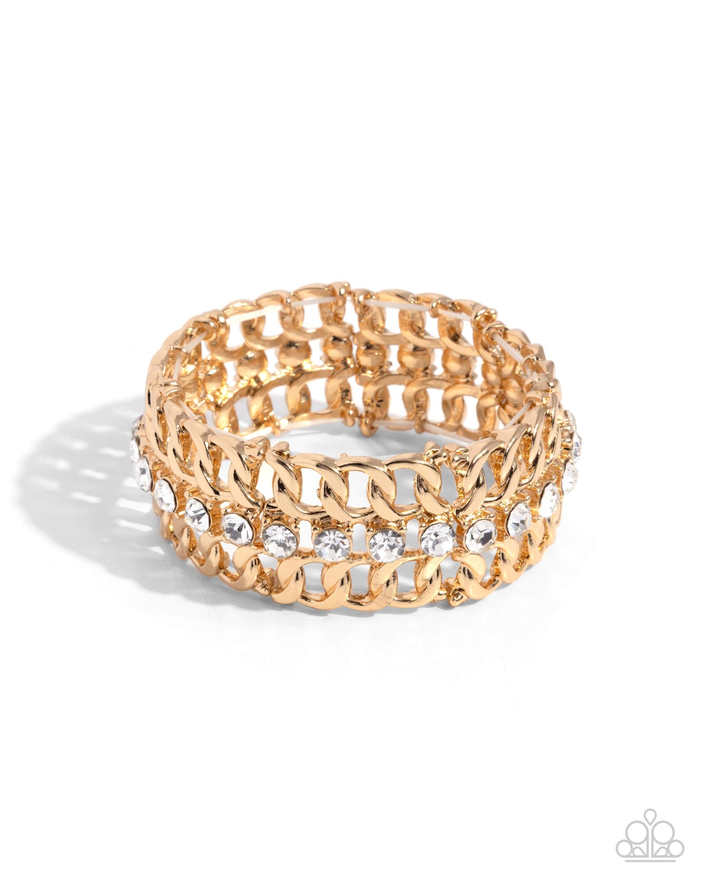 Secure Shimmer - Gold bracelet