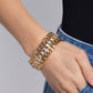 Secure Shimmer - Gold bracelet