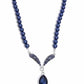 Avant-Garde Adornment - Blue necklace