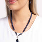 Avant-Garde Adornment - Blue necklace