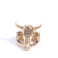 Whimsical Wildlife - Gold ring