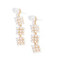 Pearl Pastime - Gold earrings -coming soon