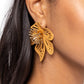 Wonderland Wallflower - Brown earrings