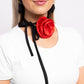 Rosette Reality - Red necklace