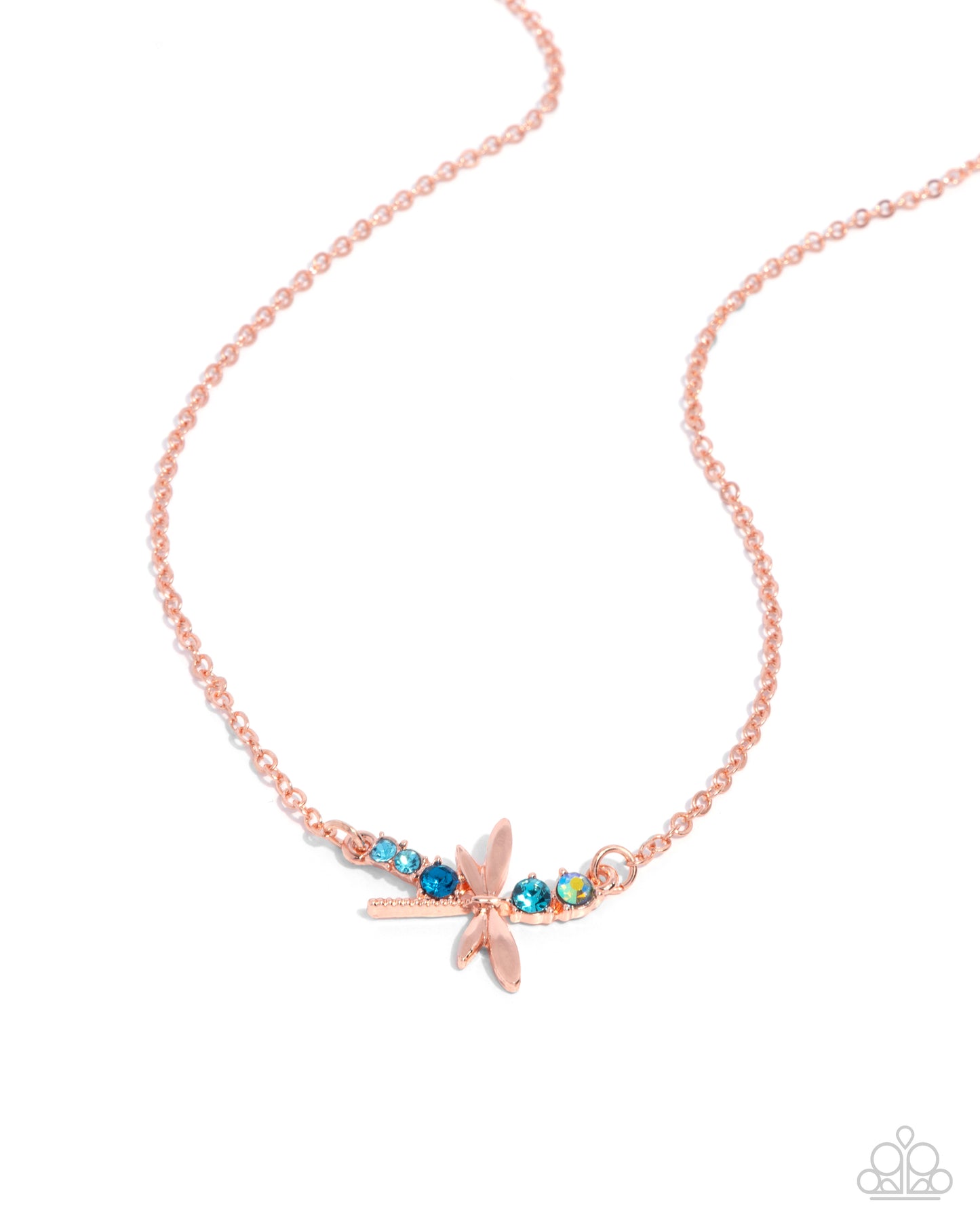 Dragonfly Deed - Copper necklace