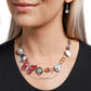 Whimsical Whisper - Red necklace