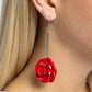 Saccharine Sprig - Red earring