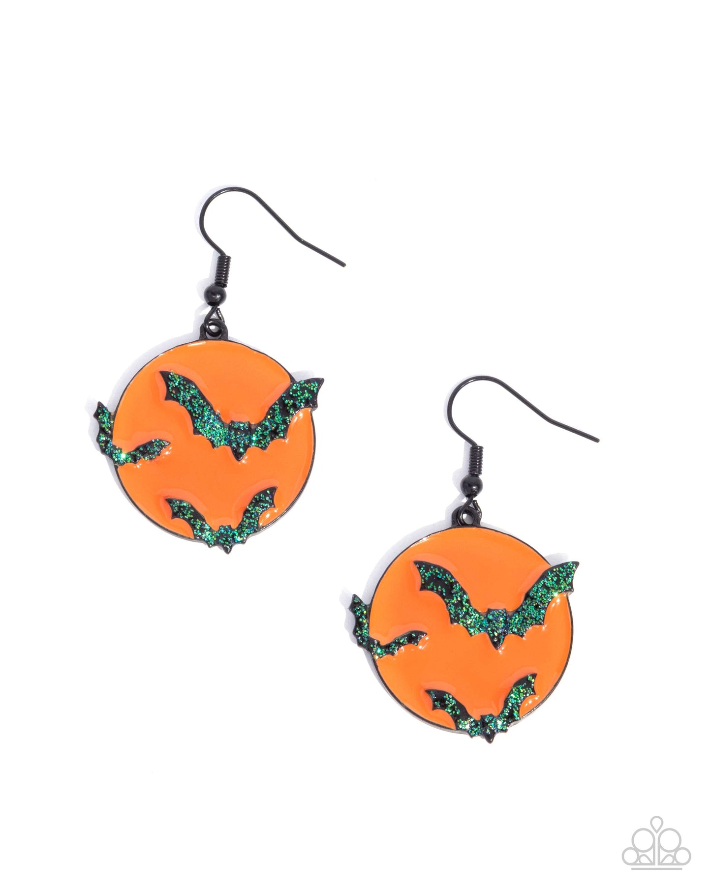 Vampire Bats - Orange earrings -Limited 2 per order