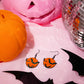 Vampire Bats - Orange earrings -Limited 2 per order