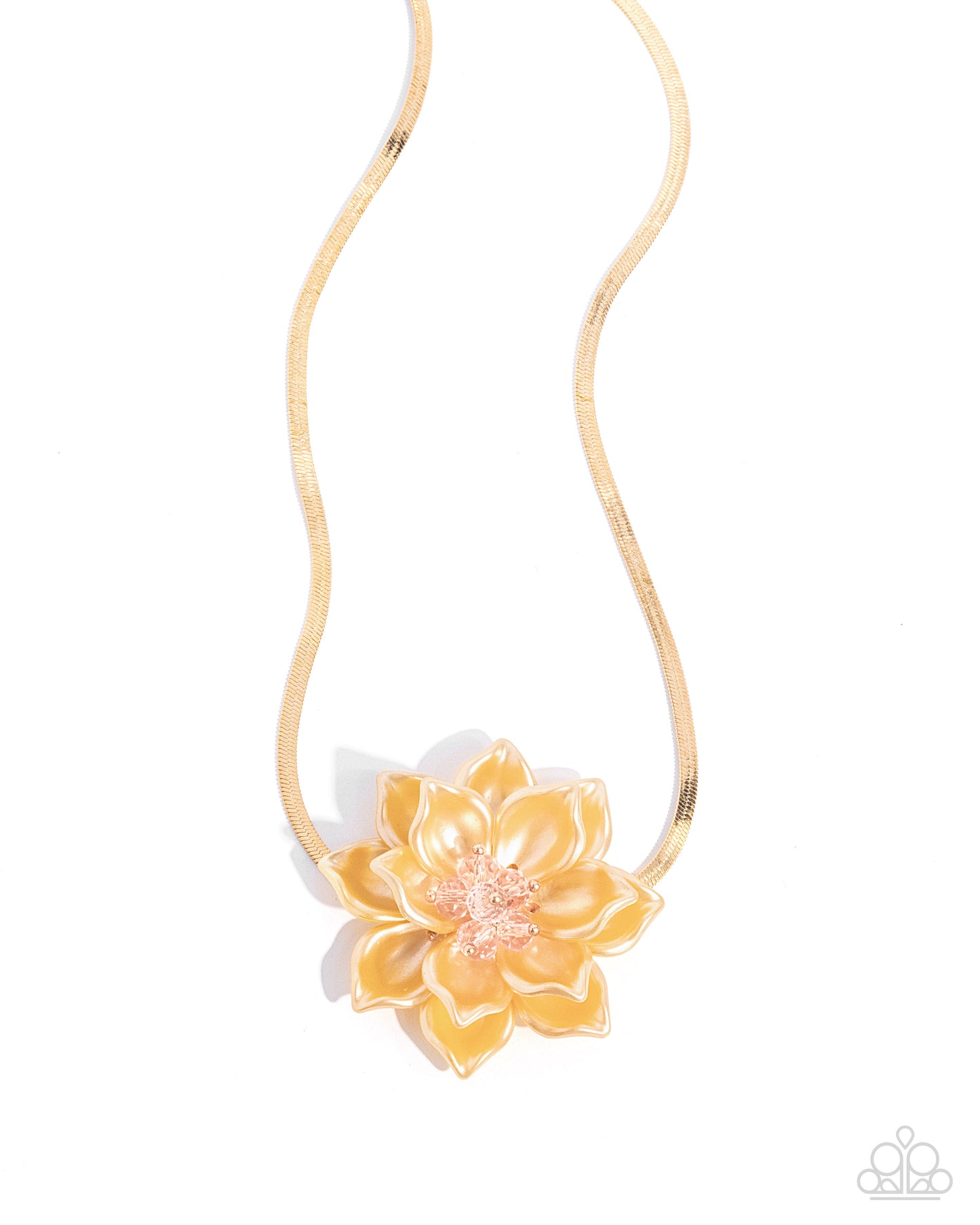 Banquet Blossom - Yellow necklace-coming soon