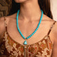 Coachella Chic - Blue necklace