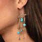 Coachella Cascade - Blue earrings