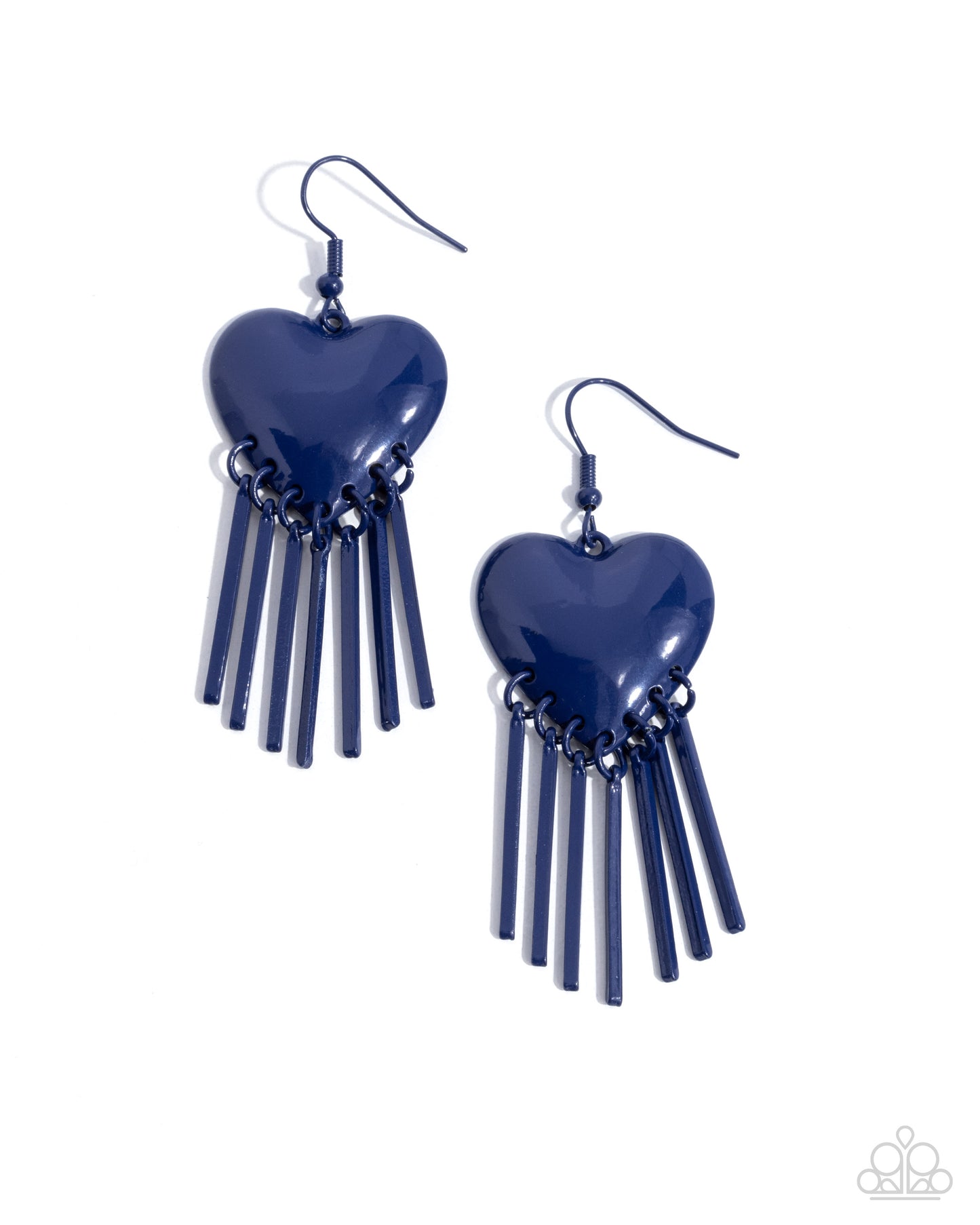 Flirty Fringe - Blue earrings -coming soon