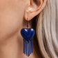 Flirty Fringe - Blue earrings -coming soon