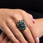 Carefree Corsage - Green ring