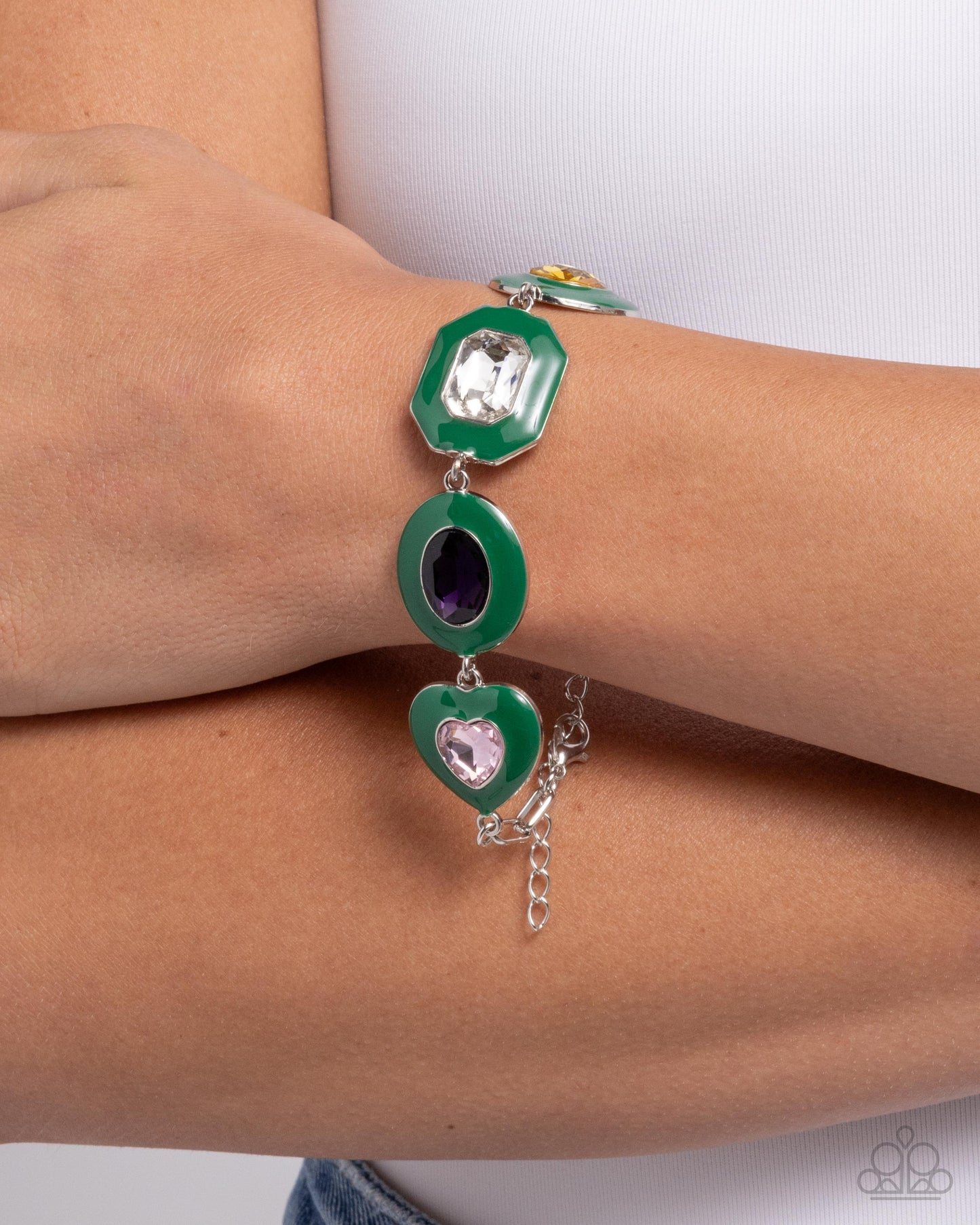 Glazed Guest - Green bracelet