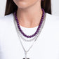 Easy Elevation - Purple necklace