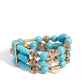 Coachella Confidence - Blue bracelet