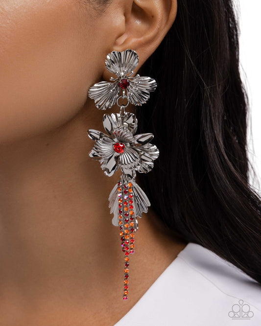 Classical Cadenza - Red earrings -coming soon