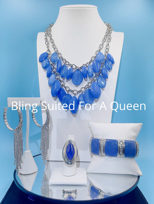 Set it up with Lola blue bling