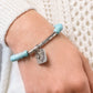 Rustic Reminder - Blue bracelet