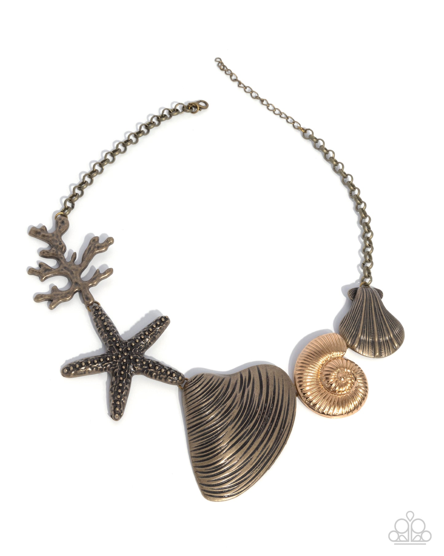 Along the Reef - Brass necklace -coming soon LIMIT 2 PER ORDER