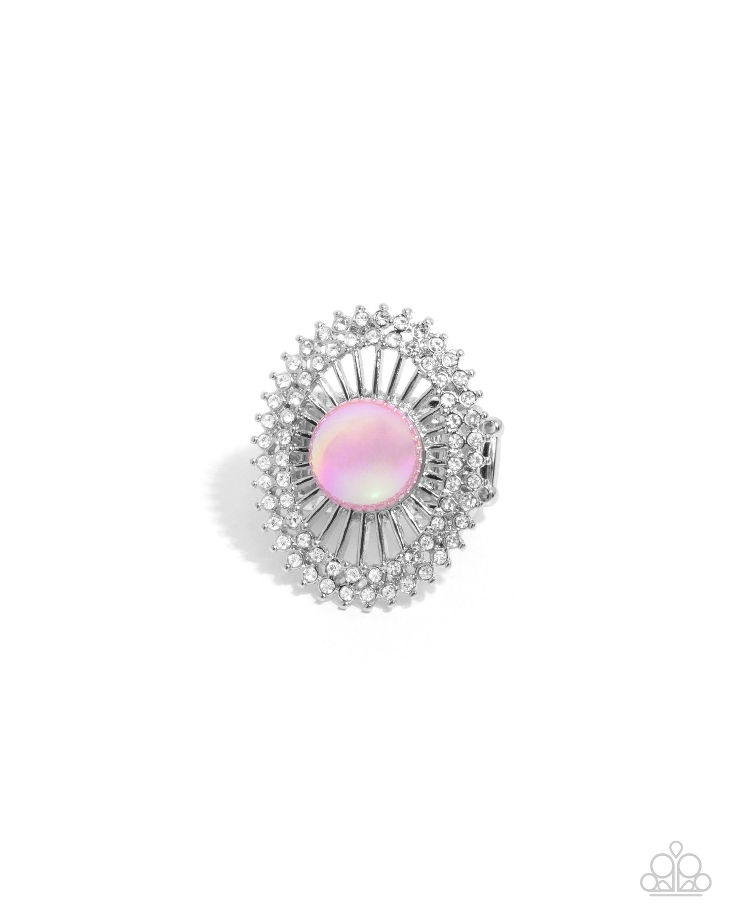 Ornamental Outline - Pink ring