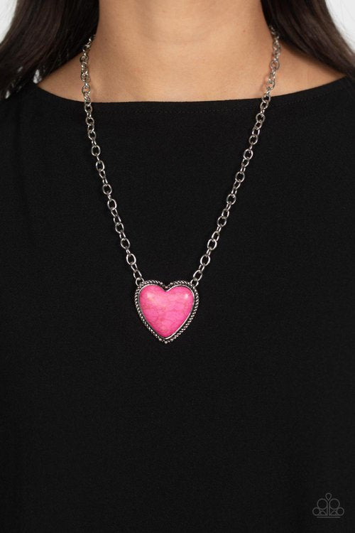 Authentic Admirer pink necklace