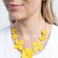 Arranged Aria - Yellow necklace