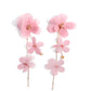 Balletcore pink earrings