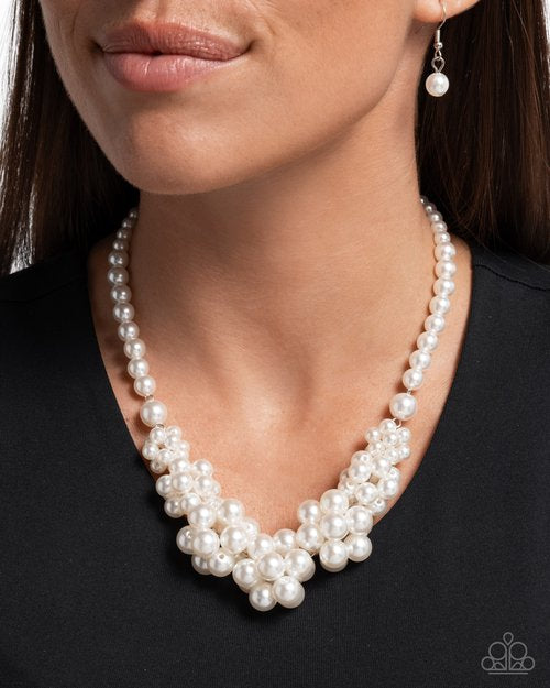 Austen Adornment white necklace