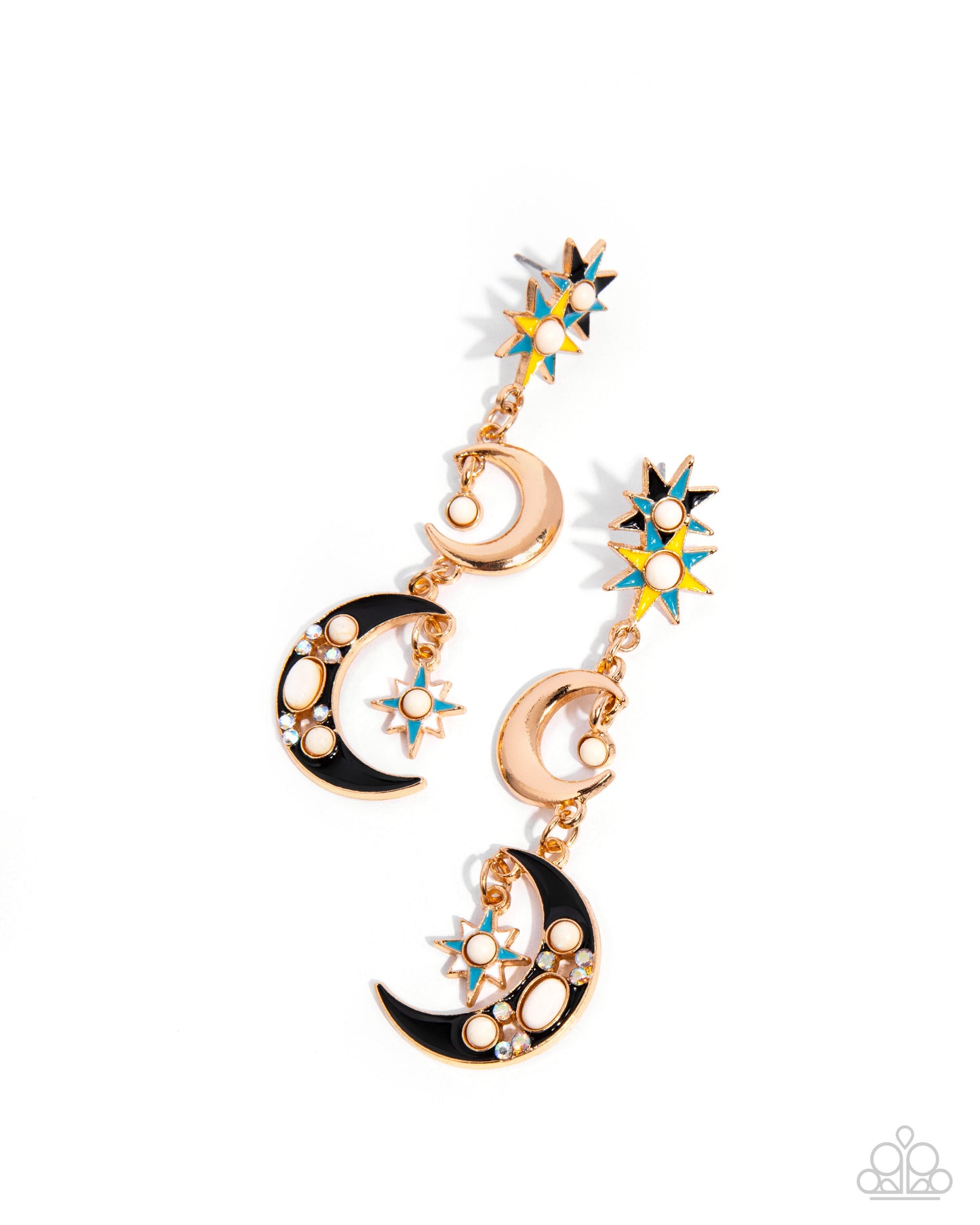 Stellar Serendipity - Gold earrings