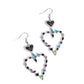 Parallel Passion - Black earrings