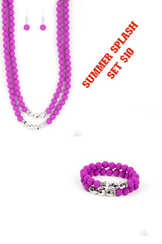 Summer Splash set purple