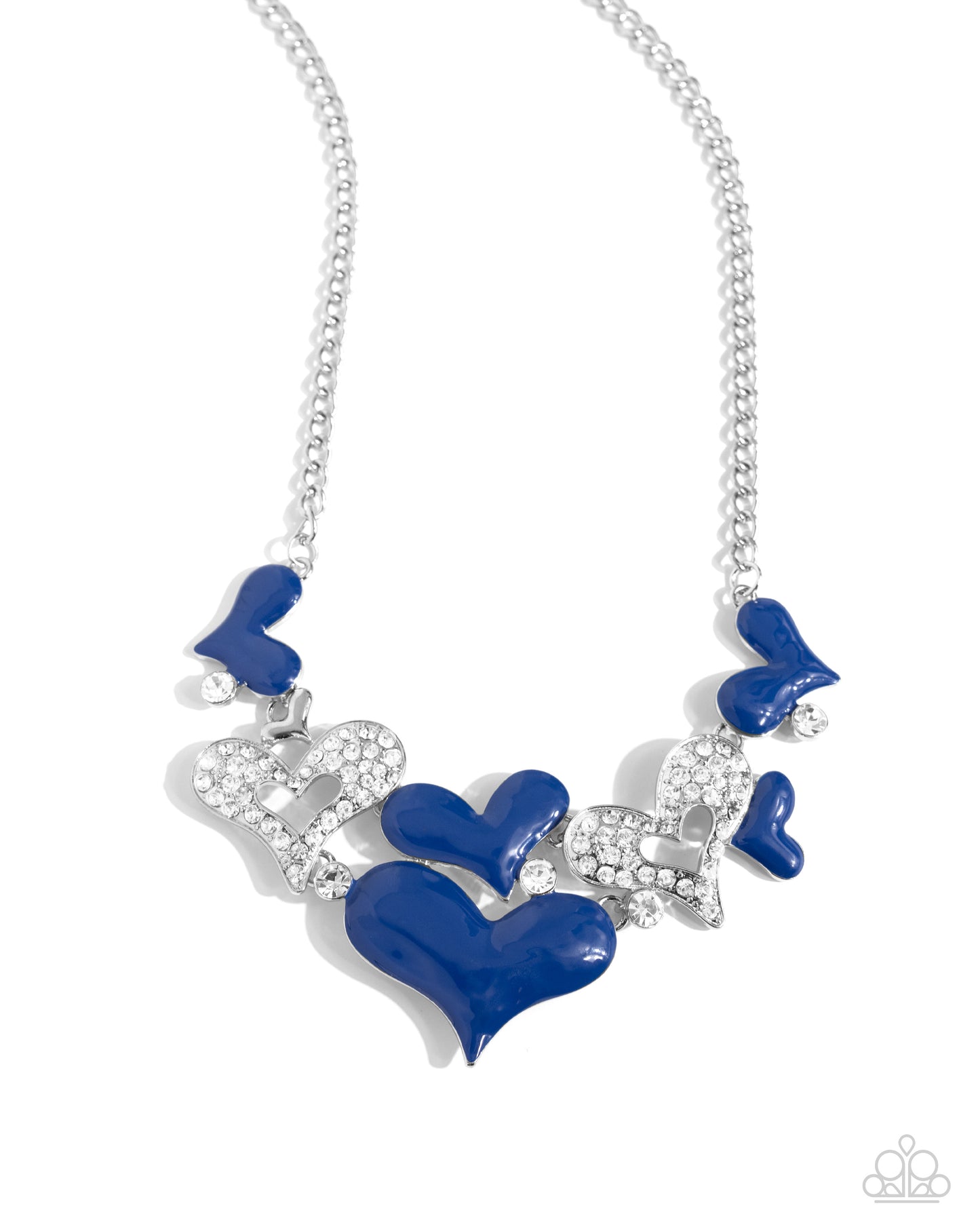 Room in My Heart for More - Blue necklace