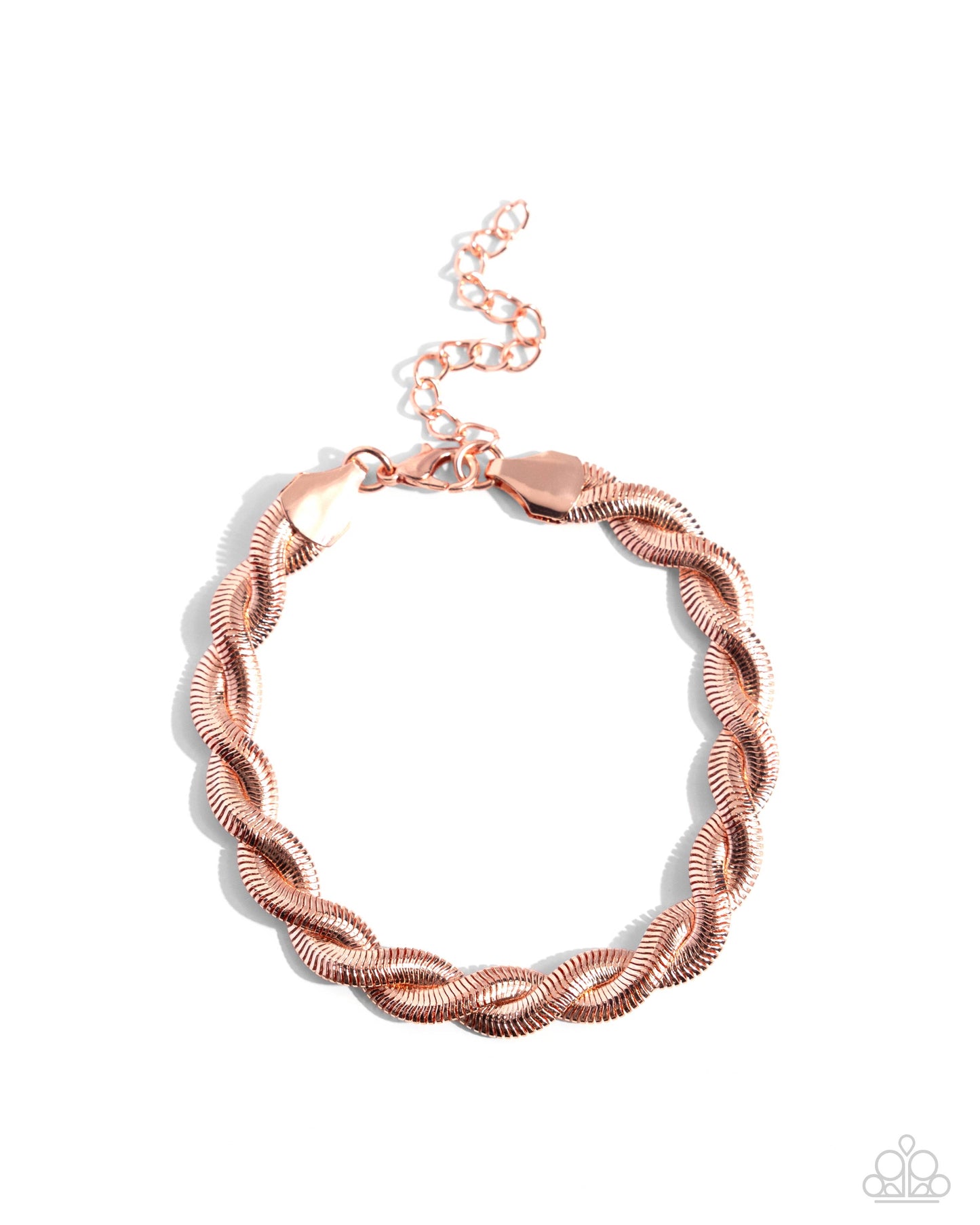 Tasteful Time necklace and bracelet - Copper