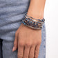 Sassy Stack - Blue bracelet